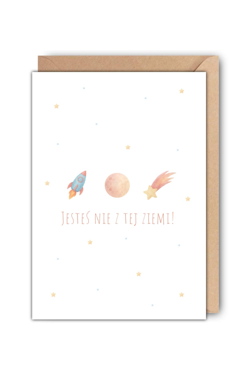 Kartka okolicznościowa Jesteś nie z tej ziemi!